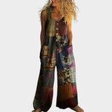 Sontje | Fließender bedruckter Jumpsuit
