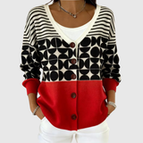 Magdalena | Bequemer geknöpfter Strickcardigan