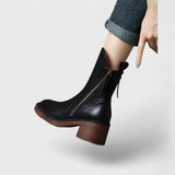 Carina | Leder-Stiefeletten
