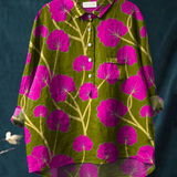 Martha | Legeres Damen-T-Shirt mit Vintage-Blumenprint