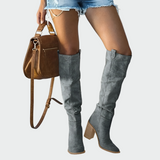Caroline | Orthopädische kniehohe Lederstiefel