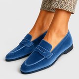 Melanie | Loafer aus weichem Samt