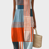 Linda - Bequemes Midi-Kleid