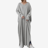 René™ Langarmpullover mit V-Ausschnitt
