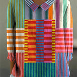 Emma-Martha | Künstlerische Bluse mit Print