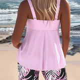 Theresa | Farbenfrohes Tankini-Set
