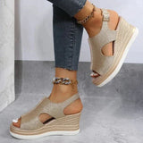 Anna-Caroline | Entspannte Keilsandalen