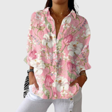 Marita | Leichte farbenfrohe Bluse mit Print