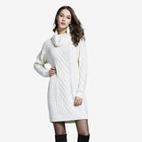 Amira™ Strickkleid mit Stehkragen