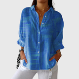 Malin | Leichte farbenfrohe Bluse mit Print