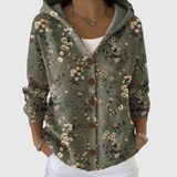 Marlene | Bequemer Strickcardigan mit Kapuze