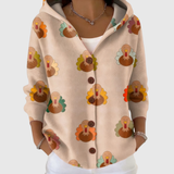 Johanna | Bequemer Strickcardigan mit Kapuze