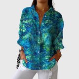 Miriam | Leichte farbenfrohe Bluse mit Print