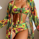 Johanna | Bikini mit Blumenrock