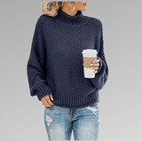 Ivana – Bequemer Damenpullover mit Stehkragen