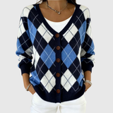 Frieda | Bequemer Strickcardigan mit Knöpfen