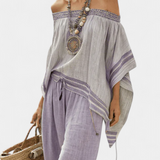 Natália - Set Boho Bardot