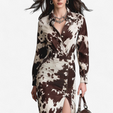 Dolores™ Elegantes bedrucktes Kleid