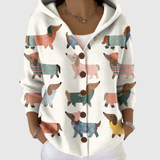 Lotte | Bequemer Strickcardigan mit Kapuze