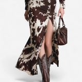 Dolores™ Elegantes bedrucktes Kleid