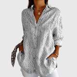 Ulrike | Leichte farbenfrohe Bluse mit Print