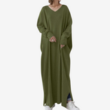 René™ Langarmpullover mit V-Ausschnitt