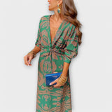 Milada - Elegantes Kleid mit langen Ärmeln