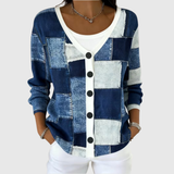 Viktoria | Bequemer geknöpfter Strickcardigan