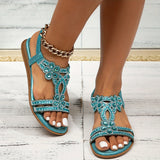 Anna-Marie | Orthopädische Sandalen con cristalli
