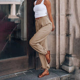 Luise | Elegante Hose mit Kordel