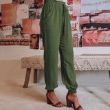 Luise | Elegante Hose mit Kordel