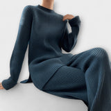 Albertina – 2-teiliges Set Cosy aus Rippstrick