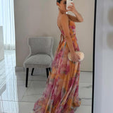 Ruth | Zauberhaftes Maxikleid mit Blumenprint