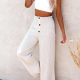 Rose | Entspannte High-Waist-Hose
