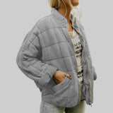 Ida | Elegante gefütterte Oversize-Jacke