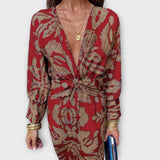 Milada - Elegantes Kleid mit langen Ärmeln