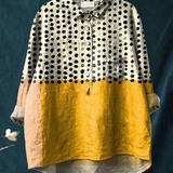 Martha | Legere Damenbluse mit Punkteprint