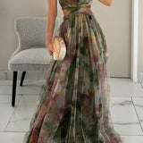 Ruth | Zauberhaftes Maxikleid mit Blumenprint