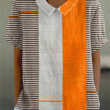 Emma-Rose | Bluse mit Streifen und Colour-Block-Design