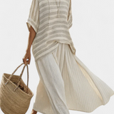 Isaura - Elegantes Leinen-Set