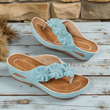 Johanna | Bequeme Sandalen mit Blumenmotiv