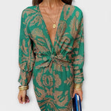Milada - Elegantes Kleid mit langen Ärmeln