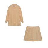 Marlene | Leichtes Blusen- und Shorts-Set