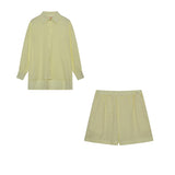 Marlene | Leichtes Blusen- und Shorts-Set