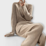 Albertina – 2-teiliges Set Cosy aus Rippstrick