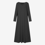 René™ Langarmpullover mit V-Ausschnitt