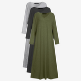 René™ Langarmpullover mit V-Ausschnitt