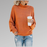 Ivana – Bequemer Damenpullover mit Stehkragen