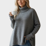 Brigitte™ langer Pullover – Elegant & zeitlos