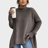 Brigitte™ langer Pullover – Elegant & zeitlos